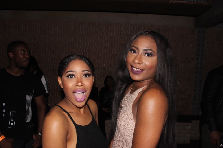 Girls at Afrobeats event