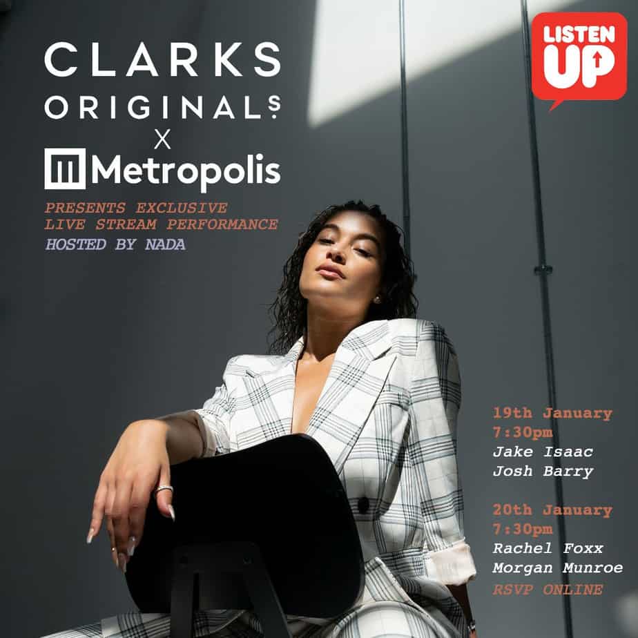 Clarks Original x Metropolis Studios, the live-stream event