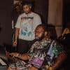 Underground Nigerian Artist Buju and UK producer Jae 5 in the studio