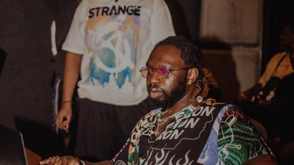 Underground Nigerian Artist Buju and UK producer Jae 5 in the studio