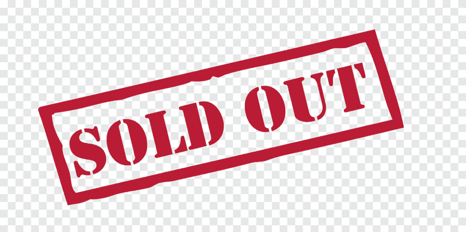 Sold out stamp