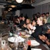 Happy eaters applaud the chef and cuisine at eighty's kitchen Soho Works